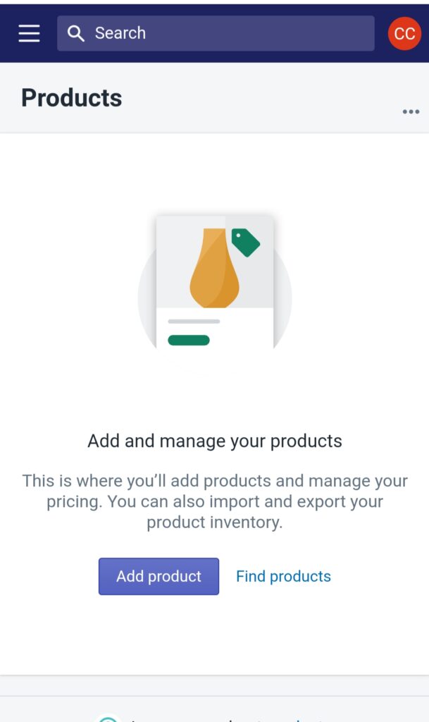 Adding Products on your store
