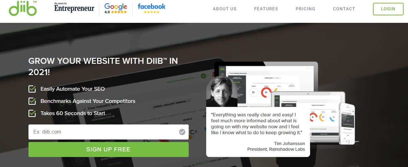 Diib Review [2021] Is It The Best SEO Analytics Tool? DepreneurDigest