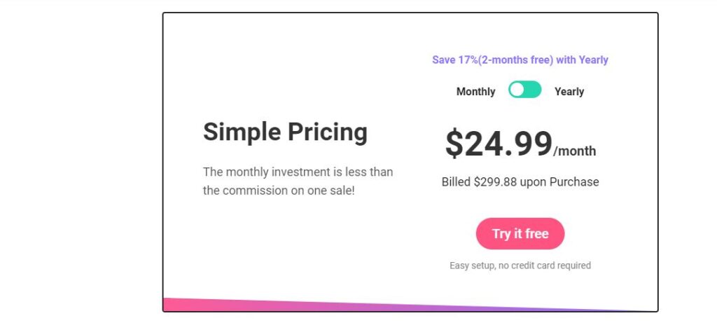 teamzy yearly pricing