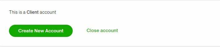 option to close your upwork account