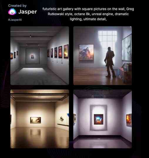 Examples of images Jasper Art generated