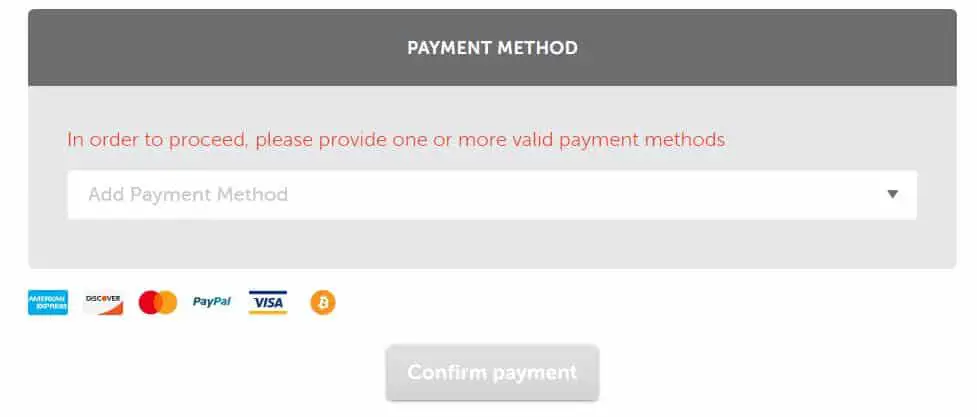 namecheap payment options