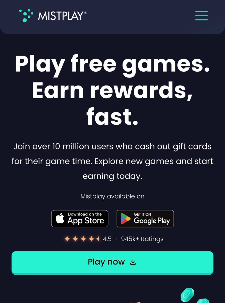 Play games on MistPlay