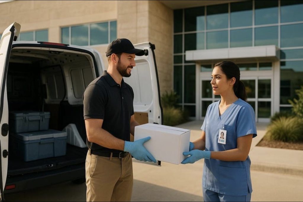 Medical Supply Delivery Truck Driver